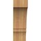 Ekena Millwork 6"W x 14"D x 18"H Balboa Rough Sawn Knee Brace, Western Red Cedar BRC06X14X18BOA00RWR - alternate 3